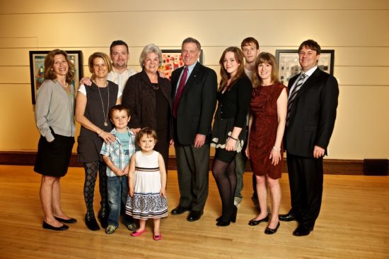Photo used by permission of the Winnipeg Foundation June 2025. Moffat Family 2011.